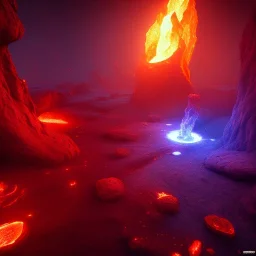 Blood and darkness lava,Ultraviolet dimension, unreal engine 5, 8k resolution, attractive, realistic, ultra detailed