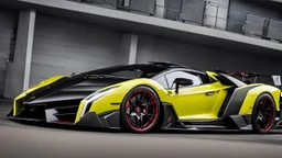 gwm tank 300 MANSORY Fused with Lamborghini Veneno, Super Detailed, desktop wallpaper, 4K