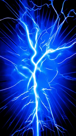 blue electricity background