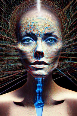emotional x-ray vision; surrealistic optical art