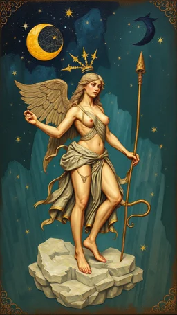Bosch painting style , Zodiac signs pictures of Virgo