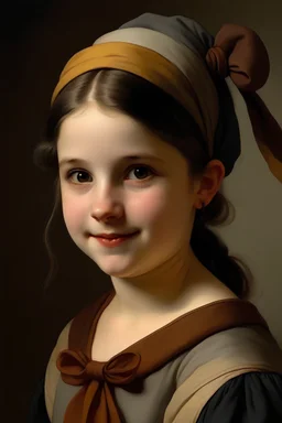 Portrait of this girl in 1800