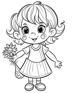 mom cartoons coloring pages , no black color, no no flower, b/w outline art for kids coloring book page, Kids coloring pages, full white, kids style, white background, whole body, Sketch style, full body (((((white background))))), only use the outline., cartoon style, line art, coloring book, clean line art, white background, Sketch style