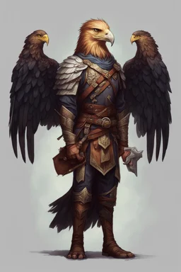 dnd half eagle half human