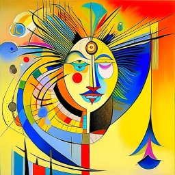 a fluidity that is freeing beyond description; Wassily Kandinsky , Golden Hour; Iridescent; Controversial; Supremely Detailed; Stupendous