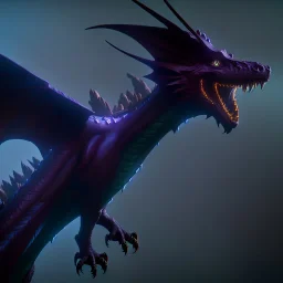 dragon, 8k,3d,unreal engine 5,blender, sci-fi fantasy style, volumetric lighting