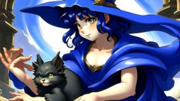 Cute Furry Hot Hd 4k Morgana persona cartoon Black Mage