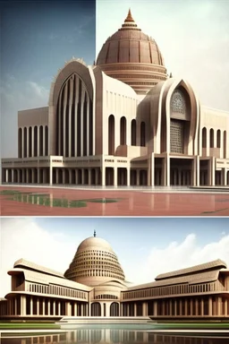 Architectural Designs similar to new parliament building of india