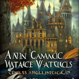 A magical canal city of wizards, witches and warlocks with a castle Erin Stead style