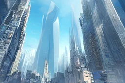 Unique building design for central bank of India. Make it world's tallest building