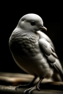 A sad dove