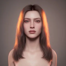 Very realistic portrait of a beautiful woman, 8k, rtx, refleksi