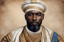 Sultan Idris Aluma. Emperor of the Islamic Kanem-Barnu Empire in Central Africa