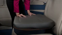 brown oily wet spot on seat