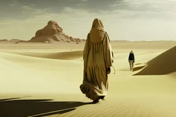 desert, He keeps walking, another angle