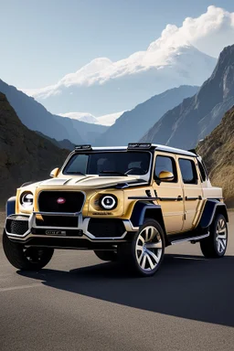Bugatti G-Class Fusion, Photorealistic, 4K