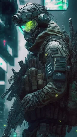 cyberpunk inspired call of duty : modern warfare