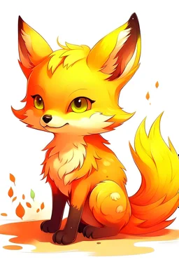 cute little fire fox