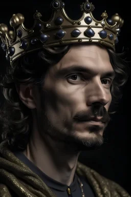 Nicolas Sturniolo with a crown