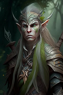 ancient elven clan warrior