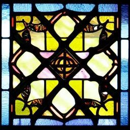 star of david in stained glass