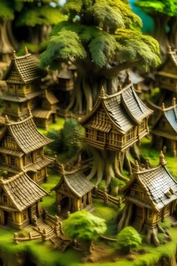 tree top village for wood elves