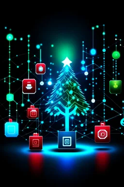 blockchain prediction Christmas technology simple