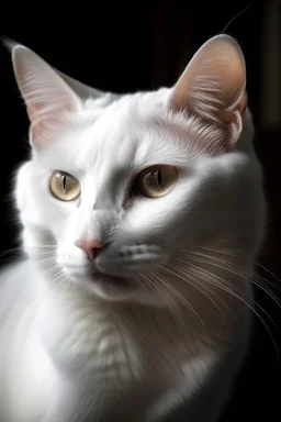 POtrait ofcat vam gogh