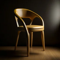 chair inspired by the rounded pasta concept