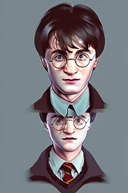 portrait of harry potter