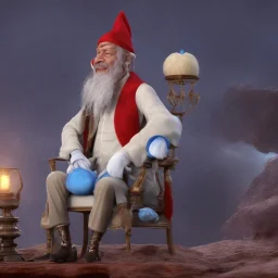 Recep Tayyip Erdogan as Papa Smurf