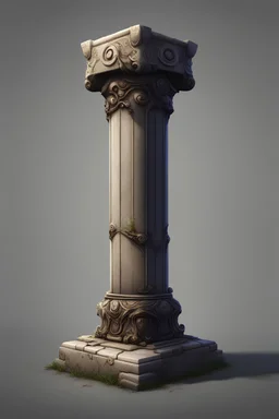A game asset Pillar