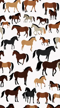 Horses collection