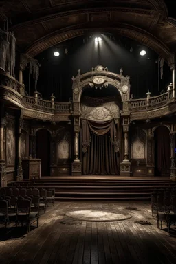 Picture of a beautiful old stage