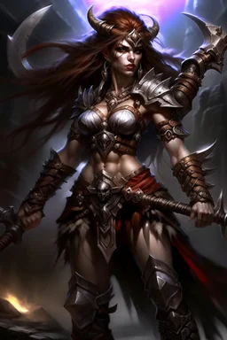 female barbarian god