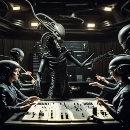 Lt. Ripley conducts the Xenomorph Symphony Orchestra