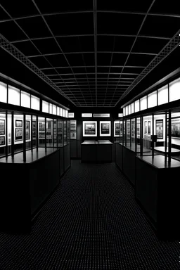 3D shot of the display area in the Representation Theatre