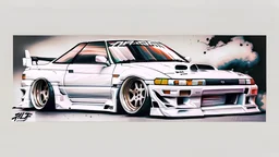 Nissan silvia s13 color white