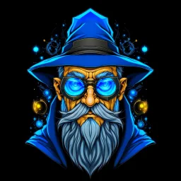 Cyberse wizard using glasses