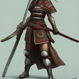 Samurai girl, hd, anime