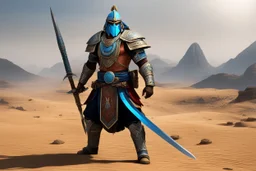 a Kazon aggressive warrior with his traditional equipment