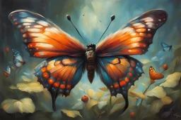 botterfly painting by Van Gog
