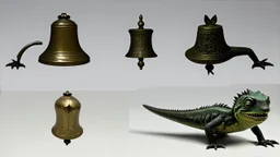 campanulate (shaped like a bell) lacertiform (shaped like a lizard)