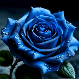 blue rose image