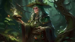 ancient witch of the deep forest