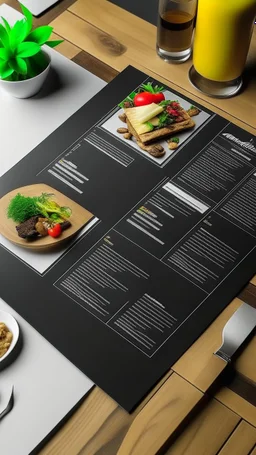 restaurant menu