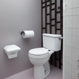 Toilet made of teeth