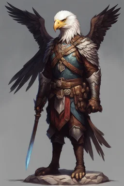 dnd half eagle half human