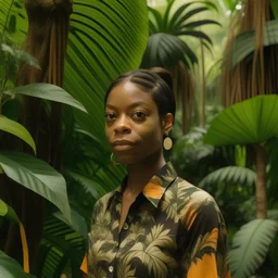 jannet jackson in a tropical environment