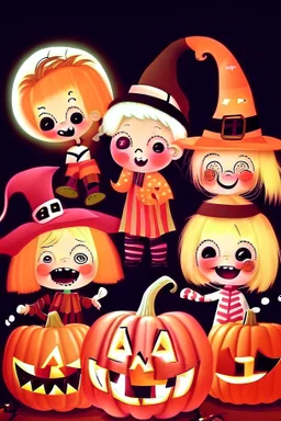 A very jolly and cute halloween